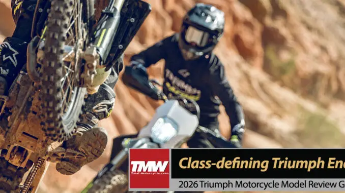 New Class-defining 2026 Triumph Enduro Motorcycles!