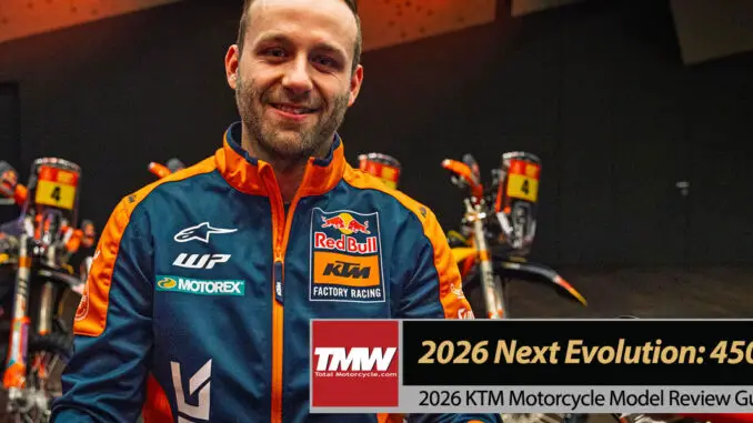 The Next Evolution: 2026 KTM 450 Rally Motorcycles!