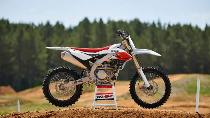2026 Yamaha YZ450F 70th Anniversary Edition