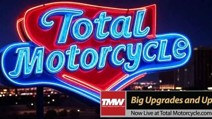 Big Upgrades and Updates at Total Motorcycle Website