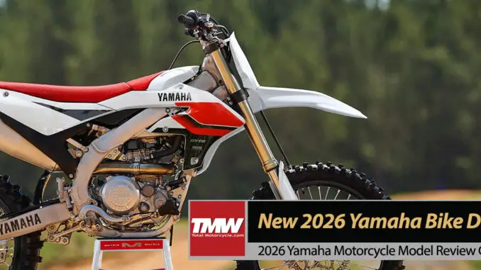 New 2026 Yamaha's Delivers Championship Racing DNA to Riders