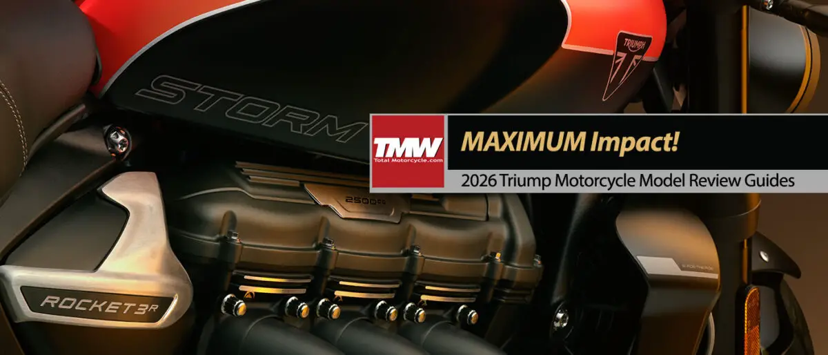 New 2026 Triumph Motorcycles Maximum Impact
