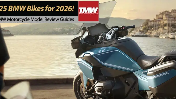See the 25 New 2026 BMW Motorcycles Just Unveiled at TMW!