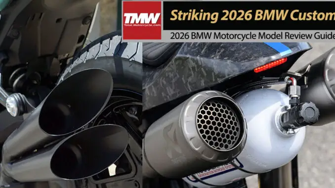 Three New 2026 Striking Extraordinary BMW Custom Bikes