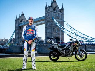 WORLD RECORD ATTEMPT: RED BULL RIDER TRIUMPH AMBASSADOR & DAKAR CHAMPION SAM SUNDERLAND