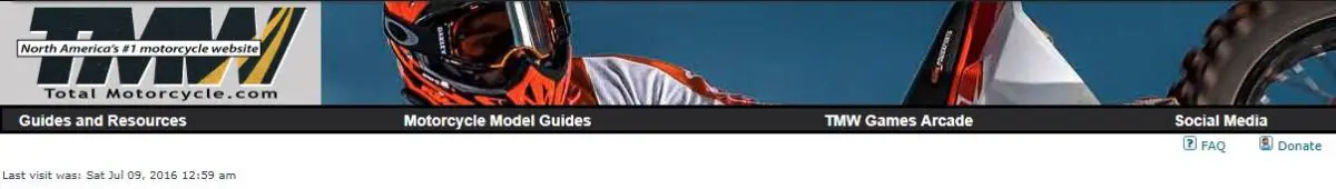 2016 A Legendary Ride: TMW Forums Park but the Spirit Never Stops!