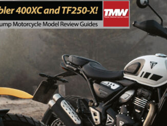 New 2026 Triumph Scrambler 400 XC and TF250-X Bikes