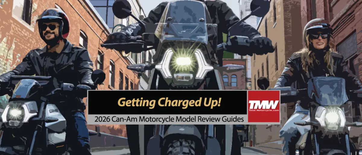 New 2026 Can-Am Motorcycles: Get Charged Up!