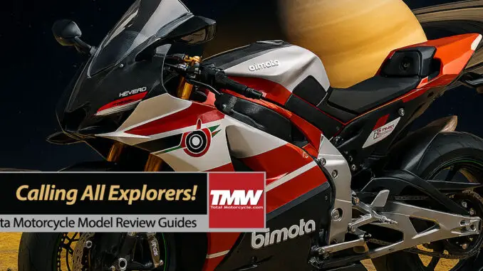 New 2026 Bimota Motorcycles: For Unique Explorers and Riders!