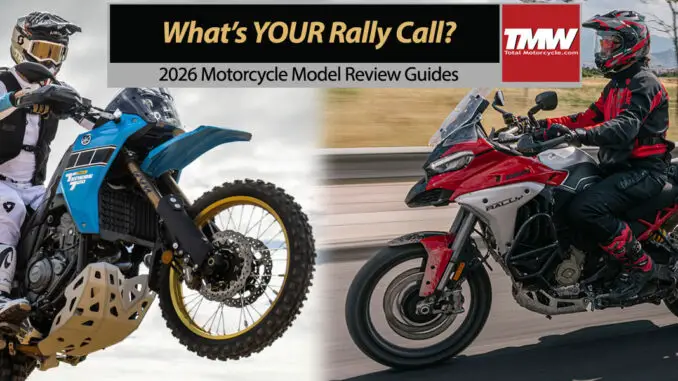 New 2026 Ducati & Yamaha Rally Motorcycles Deliver Adventure!