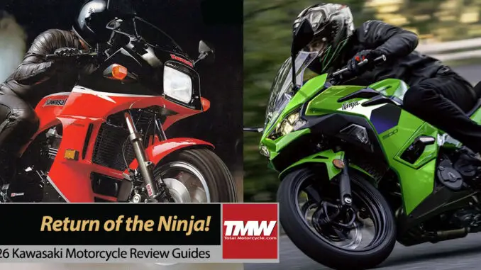 2026 Kawasaki Ninja Sport and Supersport Motorcycles Return!