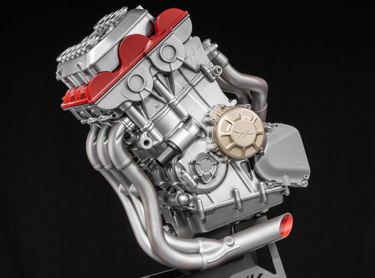 2026 MV Agusta 5 Cylinder “Quadrato” Engine
