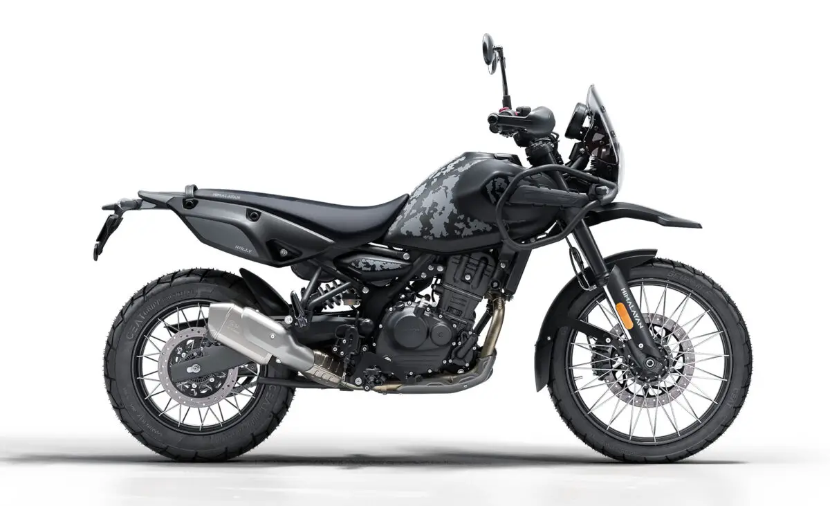2026 Royal Enfield Himalayan 450 Black Mana
